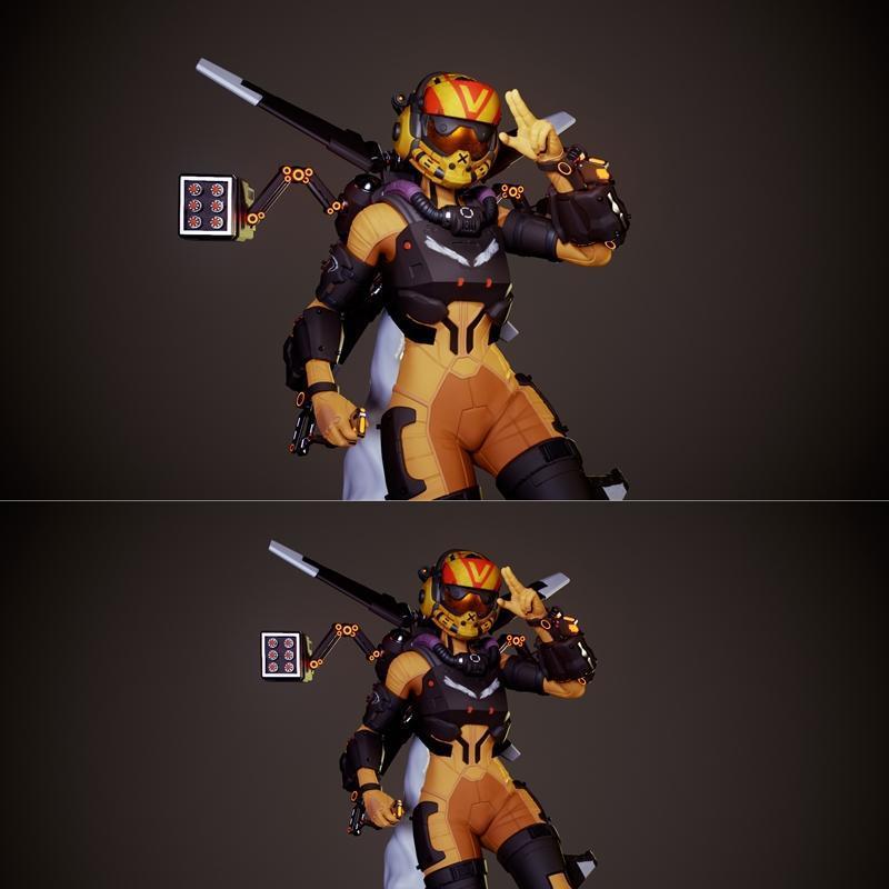 瓦尔基里 3D打印模型 STL|Valkyrie – 3D Print Model STL