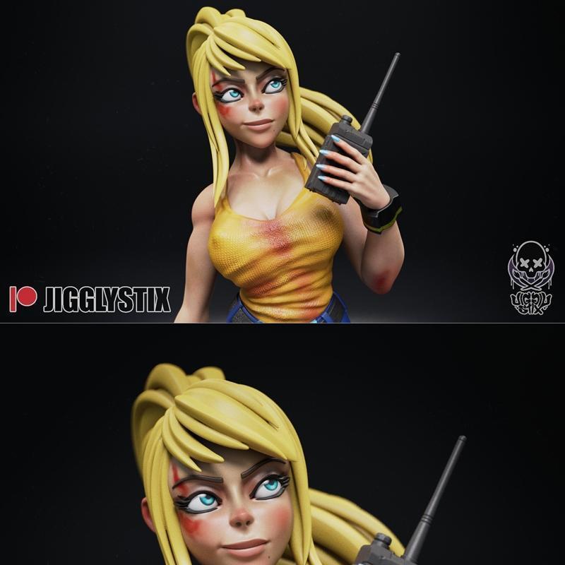 metroid 与 反恐精英 3D打印模型：吉格利斯克斯|Metroid x Die Hard – Jigglystix – 3D Print Model STL