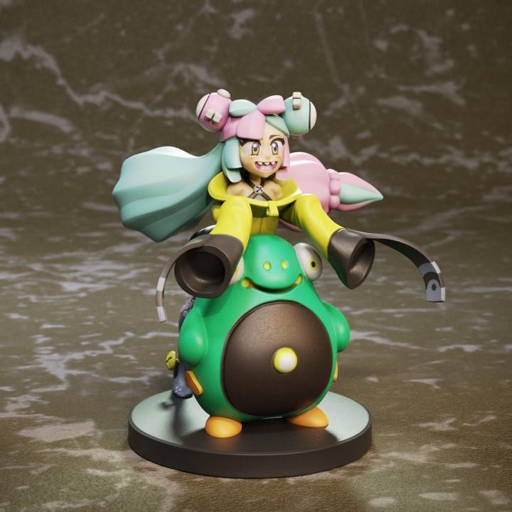 Trainer Iono 3D打印模型-Jigglystix|Trainer Iono – Jigglystix – 3D Print Model STL