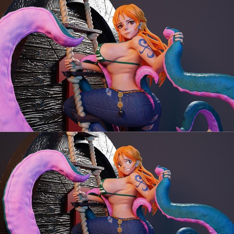 海贼王 Nami 3D打印模型|Nami – One Piece – 3D Print Model STL