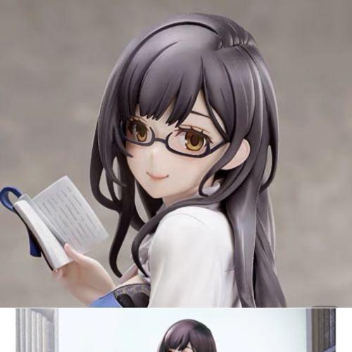可爱少女戴眼镜3D打印模型|Pretty Girl w Glasses Figure – 3D Print Model STL