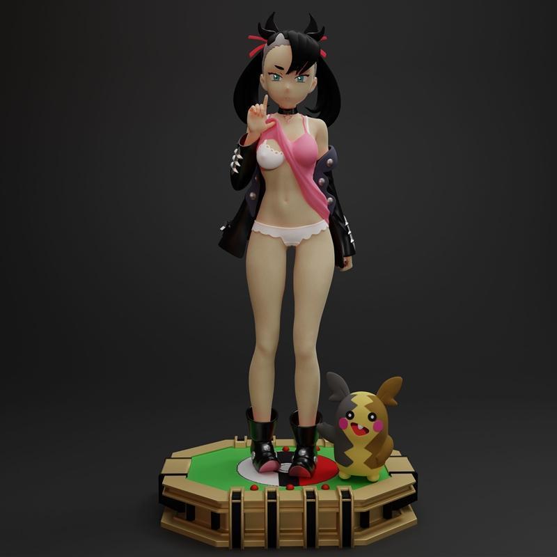 Marnie 3D打印模型|Marnie – 3D Print Model STL