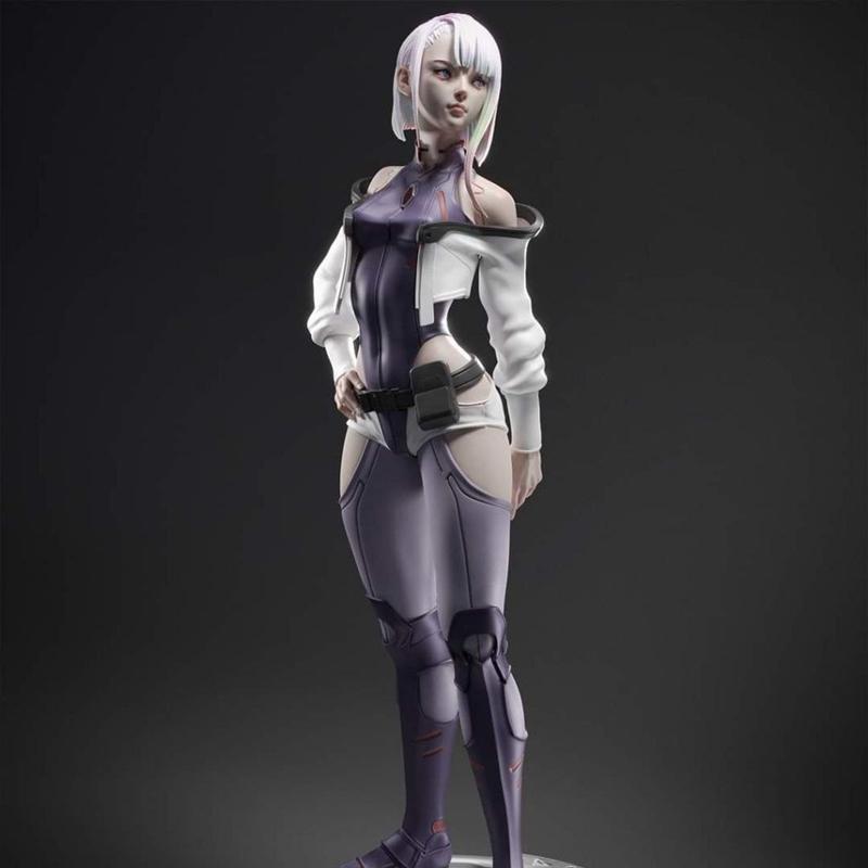 Lucy - 电子朋克边缘跑者 - 3D打印模型|Lucy – Cyberunk Edgerunners – 3D Print Model STL