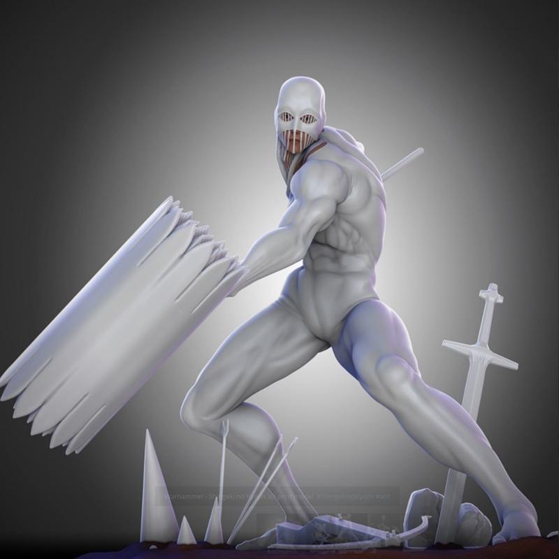 进击的巨人 3D打印模型|Shingeki no Kyojin – 3D Print Model STL