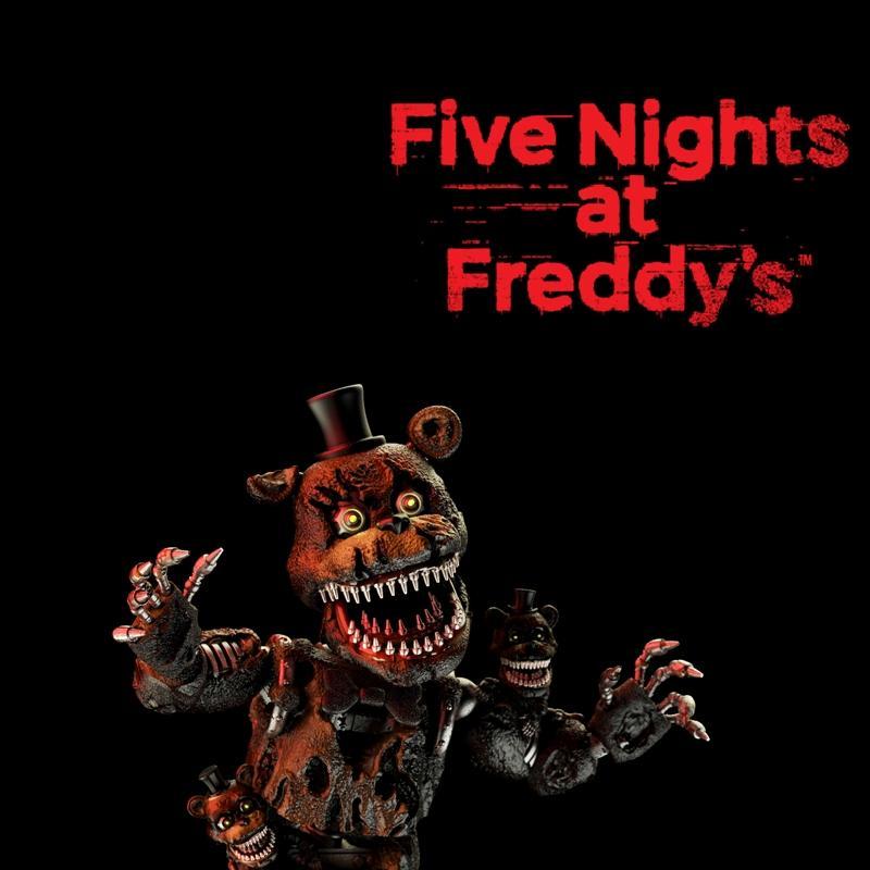 nightmare弗雷迪 3D打印模型|Nightmare Freddy – 3D Print Model STL