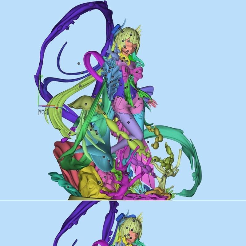 神无月克莉莫 3D打印模型 STL|Sangonomiya Kokomi – 3D Print Model STL