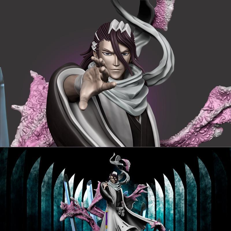 BLEACH 朽木白哉 3D打印模型|Byakuya Bleach – 3D Print Model STL