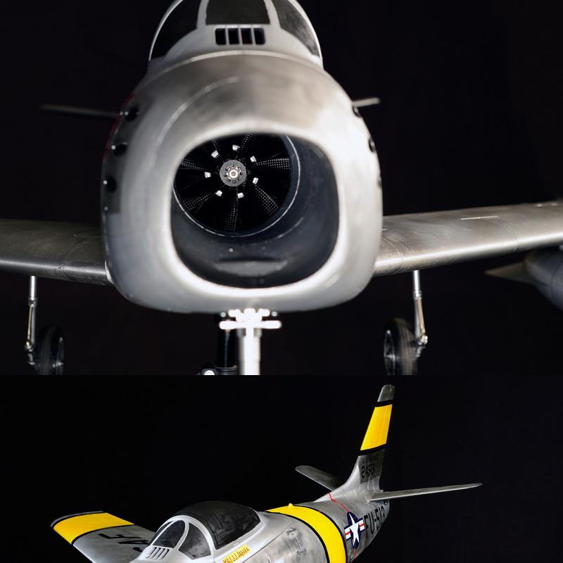 3D打印模型：F-86 Sabre战斗机|Printable Airplanes – F-86 SABRE – 3D Print Model STL
