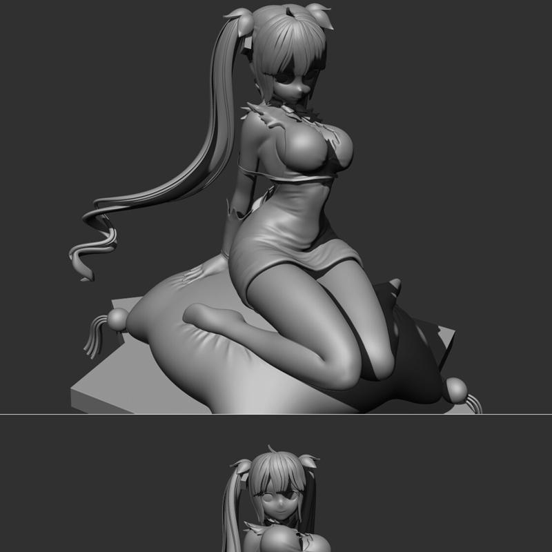 Hestia丹machi 3D打印模型|Hestia Danmachi – 3D Print Model STL