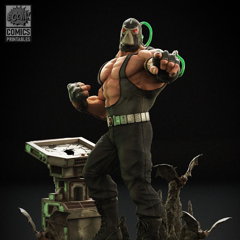 Bane 3D打印收藏模型|Bane Collectible – 3D Print Model STL