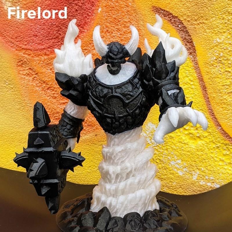 火焰之主灯饰 figurine - 3D打印模型|Firelord Lamp Figure – 3D Print Model STL