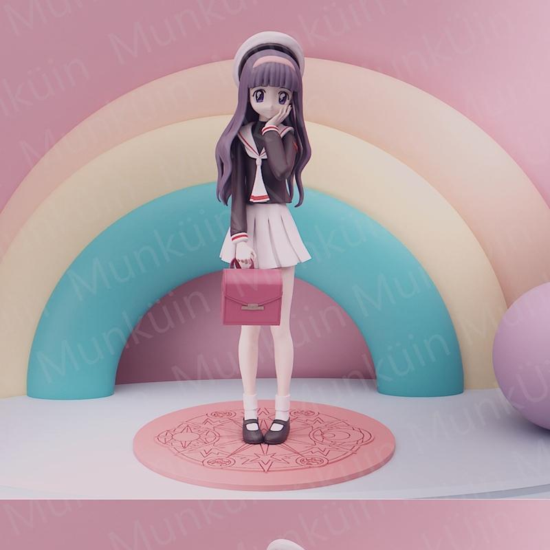 樱之卡牌捕手3D打印模型|Tomoyo School Sakura Cardcaptor Fan Art – 3D Print Model STL