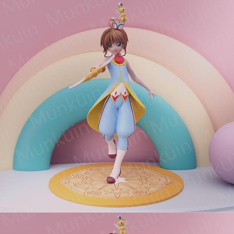 樱花卡牌捕手企鹅裙3D打印模型|Sakura Card Captor Fan Art Penguin Dress – 3D Print Model STL