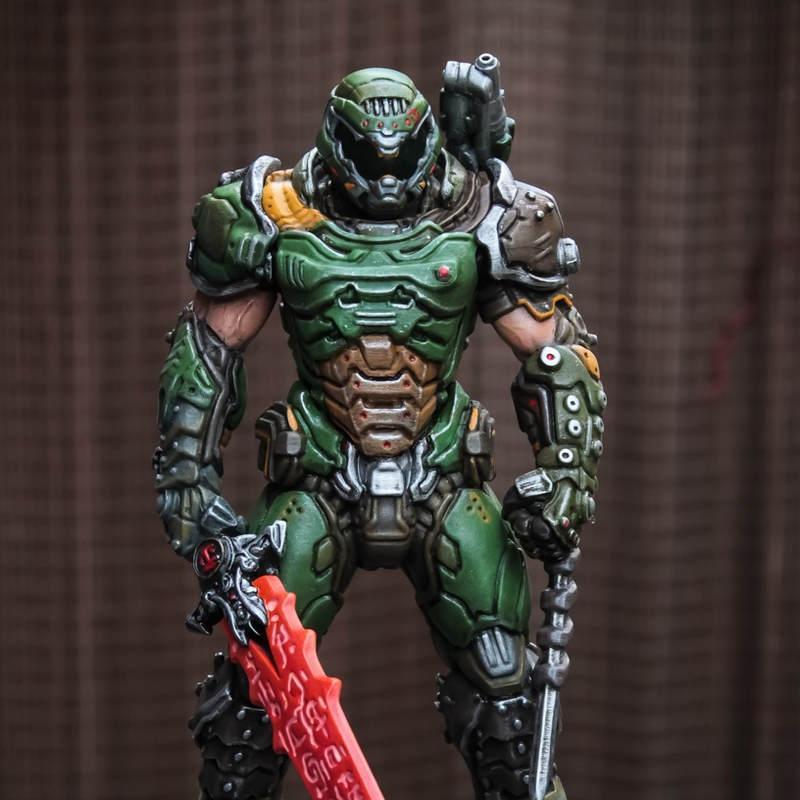 《doom永恒 3D打印模型》|Doom Guy from Doom Eternal – 3D Print Model STL