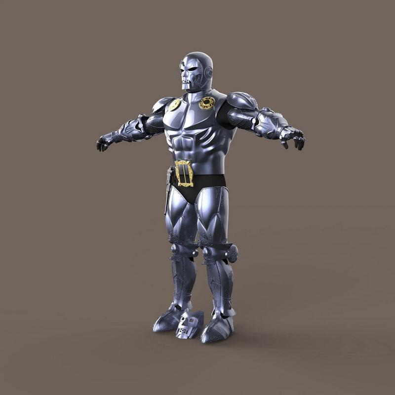 Dr. Doom 经典系列 3D打印 cosplay服装模型|Dr Doom Legendary Series Cosplay Costume – 3D Print Model STL