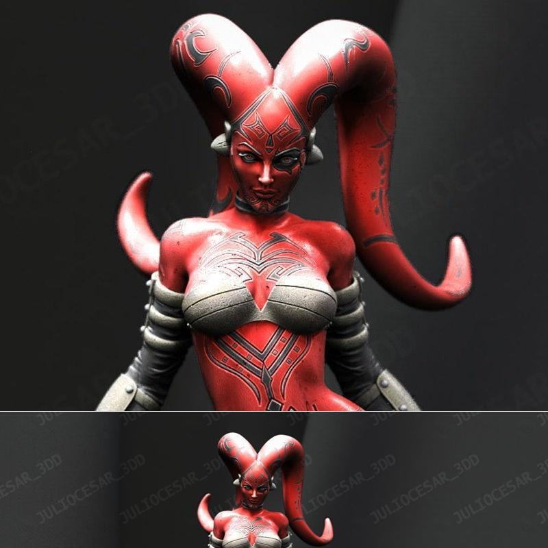星球大战 大帝塔隆 3D打印模型|Star Wars – Darth Talon – juliooka – 3D Print Model STL