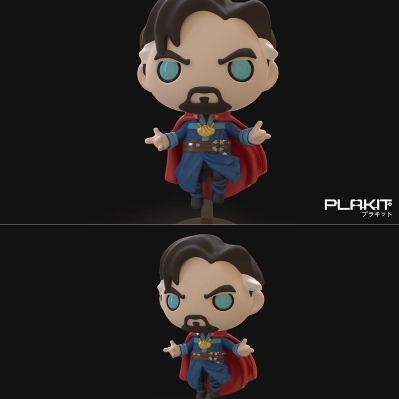 PlaKit 复古法师3D打印模型|PlaKit Doctor Strange – 3D Print Model STL
