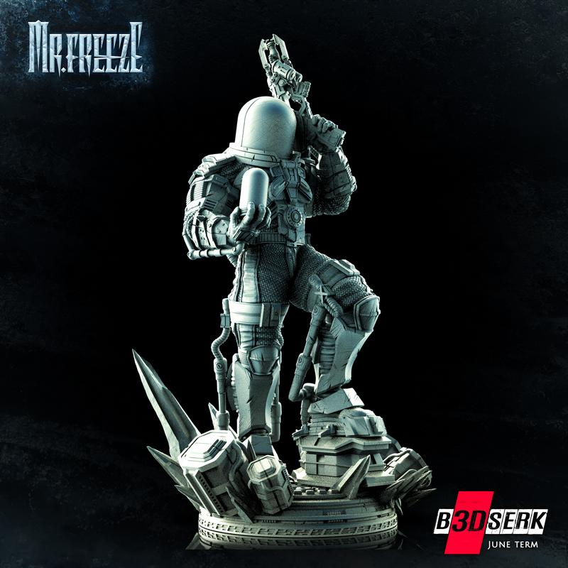 Mr Freeze v2 3D打印模型|Mr Freeze v2 – 3D Print Model STL