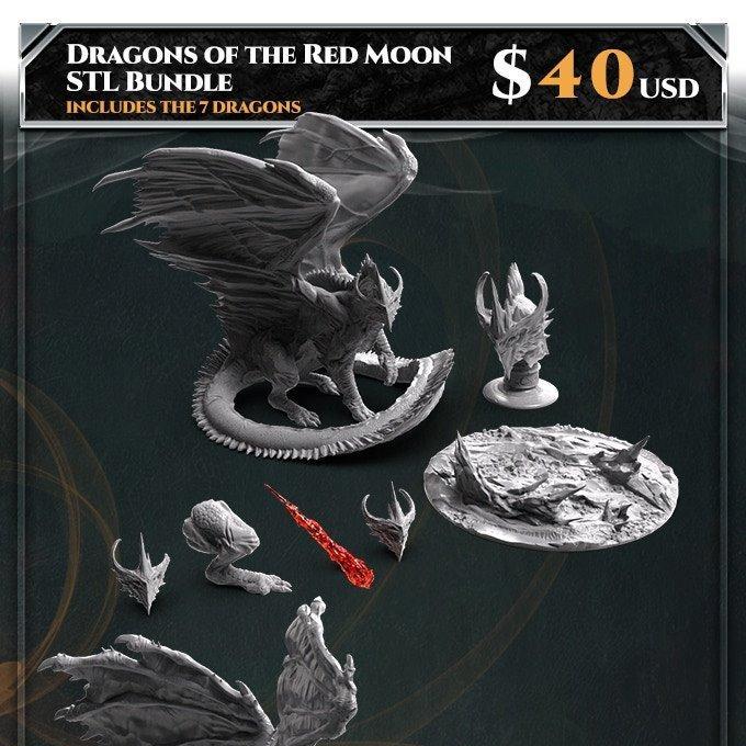 空洞深渊的恶魔——3D打印模型|Demons of the Hollowdepths – 3D Print Model STL