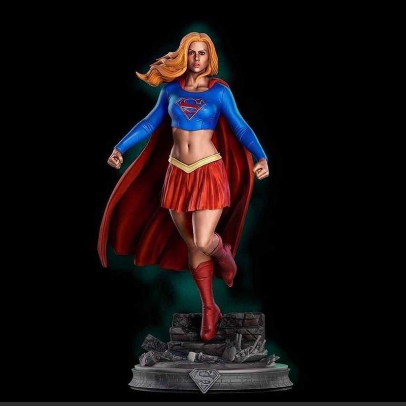 超级女孩 - 3D打印模型|Super Girl – 3D Print Model STL