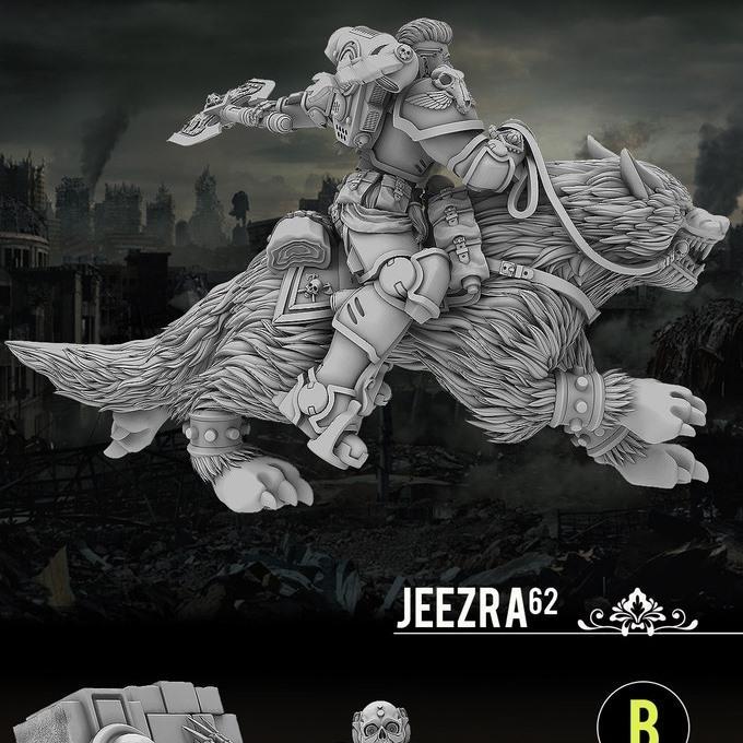 Heresy Labs – Sauberung 洗净者小队 3D打印模型|Heresy Labs – The Sauberung Punisher Squad – 3D Print Model STL