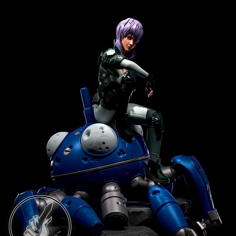 H3LL创作者 - 动漫游戏角色模型 - 动态3D打印雕塑|H3LL Creator – Motoko – 3D Print Model STL