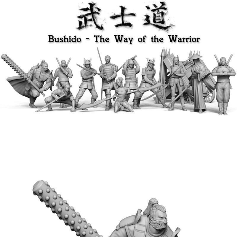 武士之道——3D打印模型|Bushido – Way of the Warrior – 3D Print Model STL