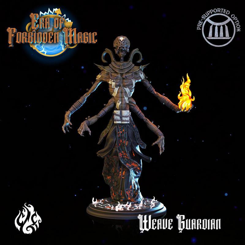 禁魔时代·守护编织者 3D打印模型|Crippled God Foundry – Era of Forbidden Magic – Weave Guardian – 3D Print Model STL