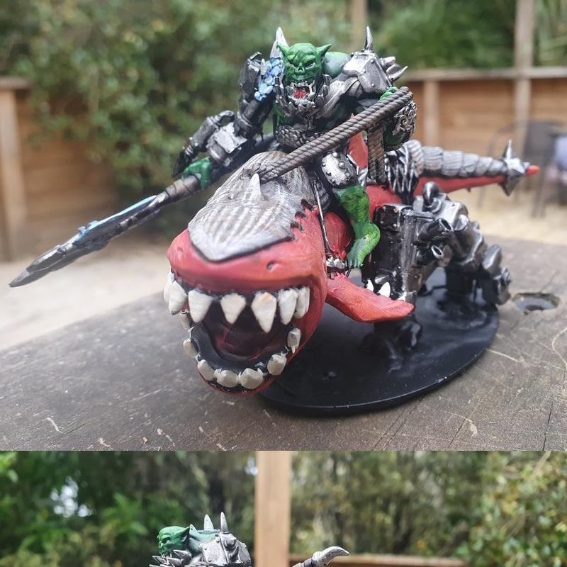 鲨鱼贝蒂 3D打印模型|Big Boss on Shark Beastie – 3D Print Model STL