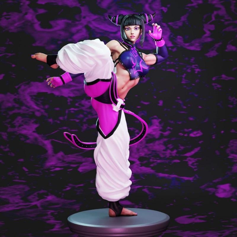 街霸 Juri 模型 3D打印文件|Juri Han (Street Fighter) – 3D Print Model STL