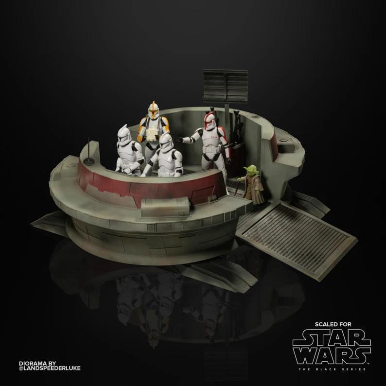 星战：克隆人进攻 3D打印模型|Forward Command Center – Inspired by Star – Wars Attack of the Clones – 3D Print Model STL