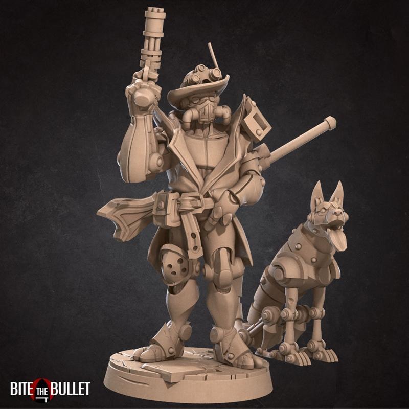 3D打印战锤锻造术士模型|Warforged Artificer – 3D Print Model STL