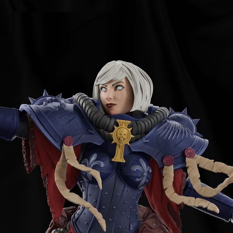 战争游戏：努恩 3D打印模型|Wargame Nun – 3D Print Model STL