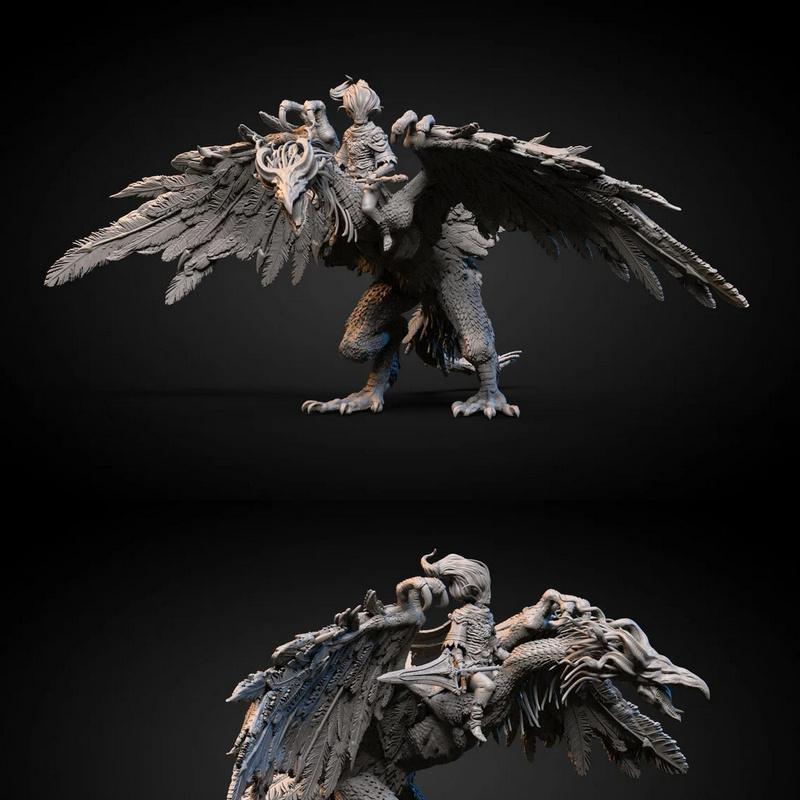 风暴之王——3D打印模型|King of the Storm – 3D Print Model STL