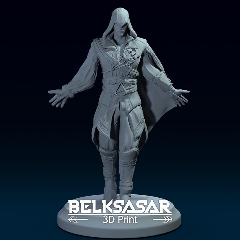 Ezio Auditore 3D打印模型|Ezio Auditore – 3D Print Model STL