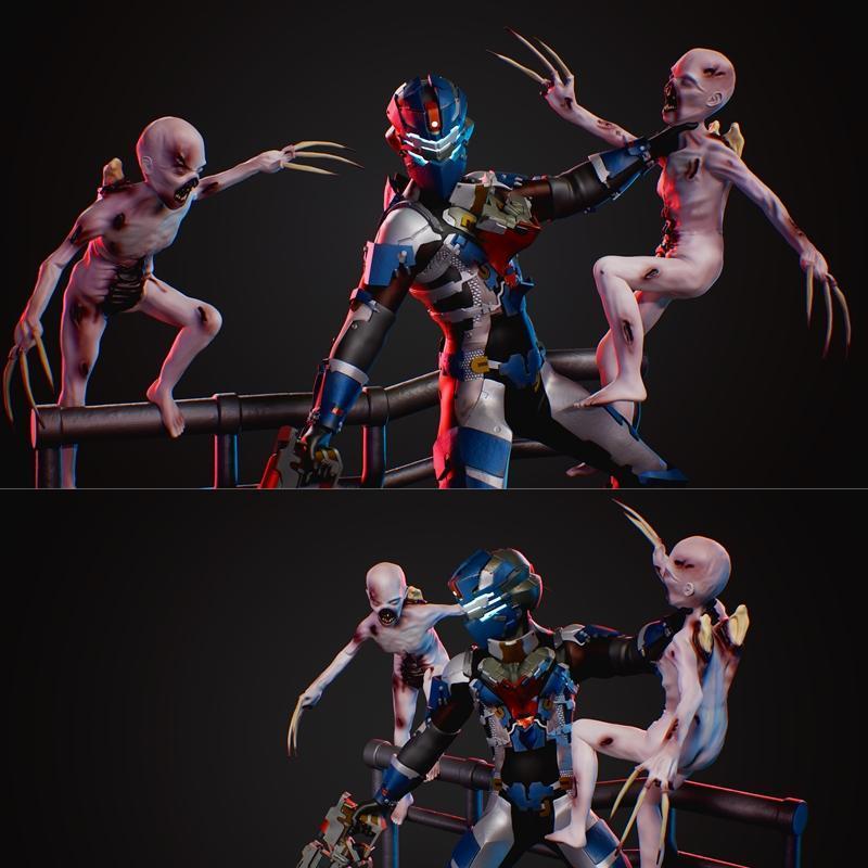 Isaac Clarke 3D打印模型|Isaac Clarke – 3D Print Model STL