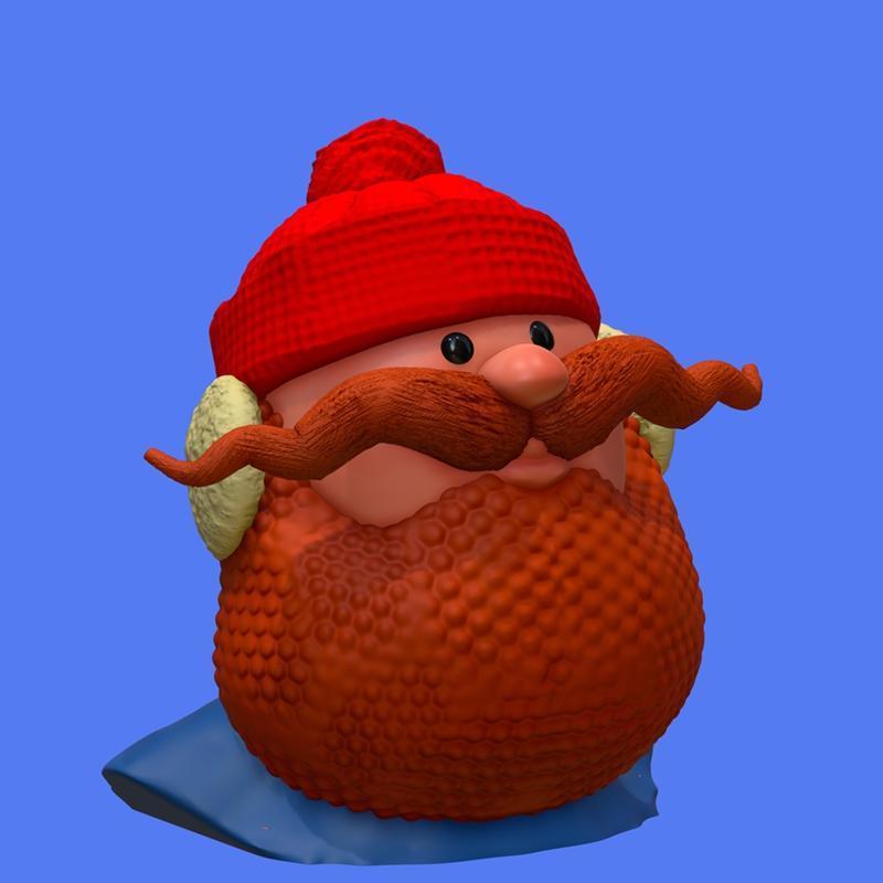 尤卡登·科尼利厄斯与圣诞老人 3D打印模型|Yukon Cornelius and Santa Claus – 3D Print Model STL