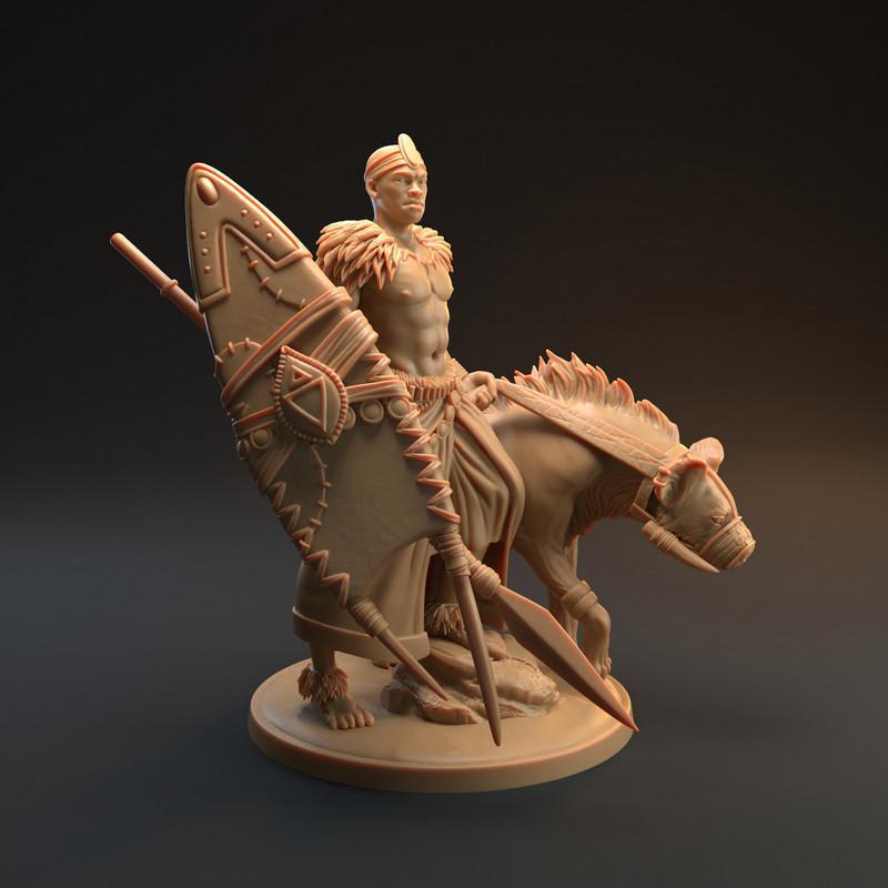 龙捕手旅店萨凡纳套装 - Kiptanu 3D打印模型|The Dragon Trappers Lodge Savannah Set Kiptanu – 3D Print Model STL
