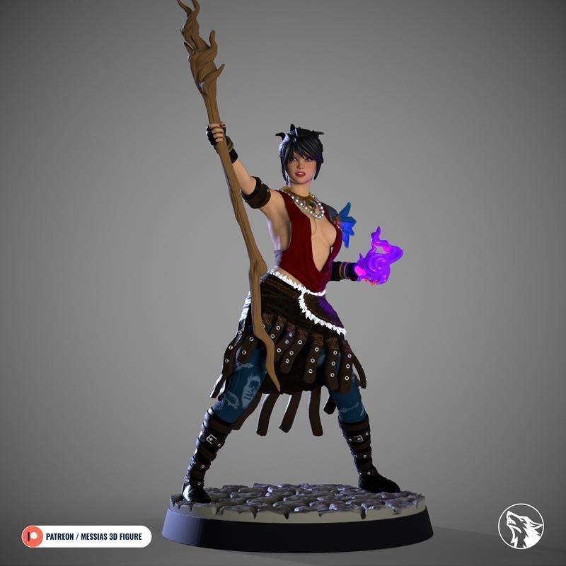 Morrigan 3D打印模型|Morrigan – 3D Print Model STL