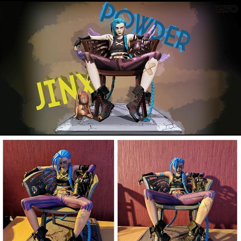 弧光烬粉 3D打印模型|Arcane Jinx Powder – 3D Print Model STL