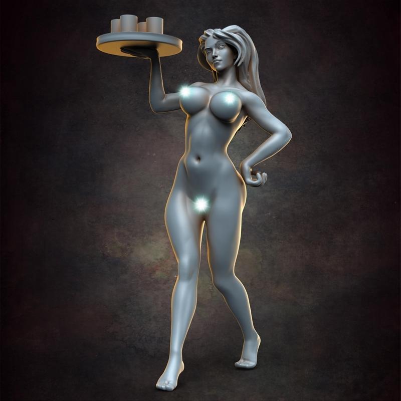 巴maid A 3D打印模型|Barmaid A – 3D Print Model STL