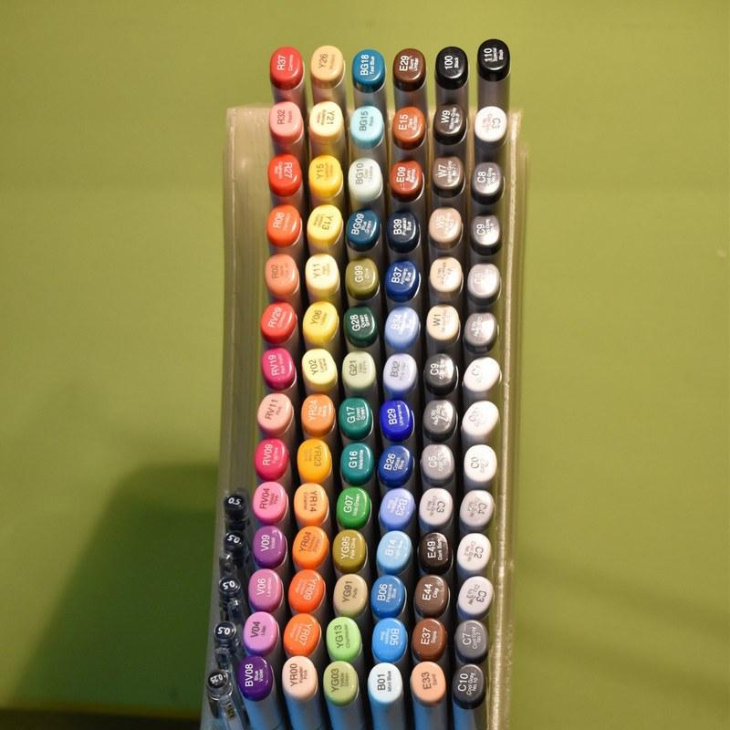 Copic Stand - 3D打印模型 - 可复用角色造型|Copic Stand – 3D Print Model STL