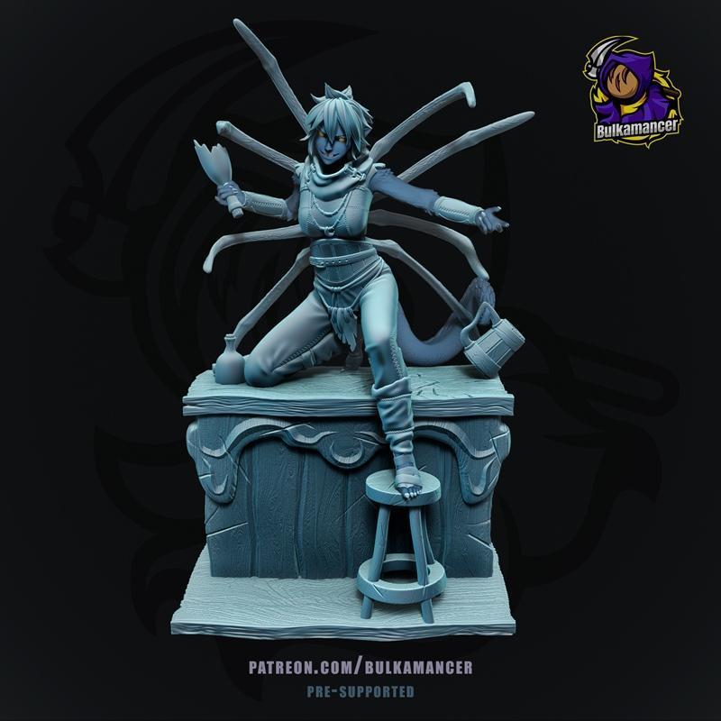 Wenduag 正义之怒 3D打印模型|Wenduag – Pathfinder – Wrath of the Righteous – 3D Print Model STL