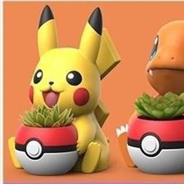 宝可梦种植套装 3D打印模型|Pokemon Planter Set – 3D Print Model STL