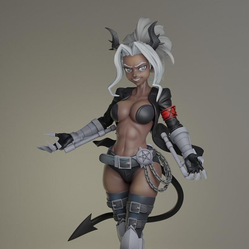 地狱猎手3D打印模型|Judgment From Helltaker – 3D Print Model STL