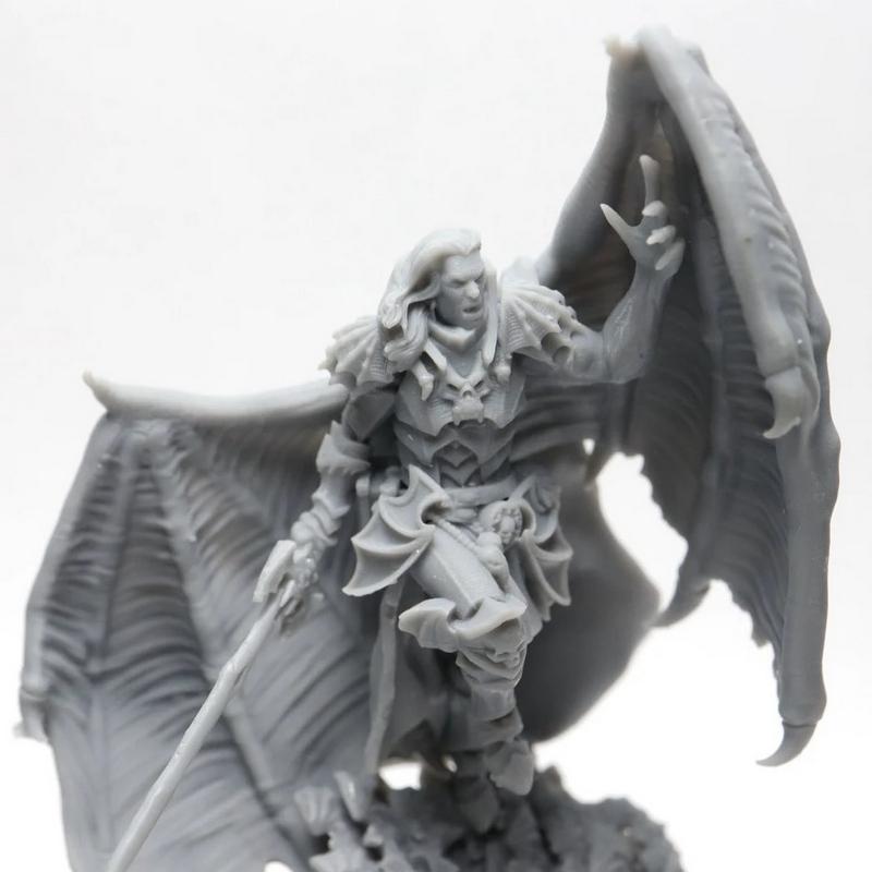 夜之君翼 3D打印模型|Night Lord Winged – 3D Print Model STL
