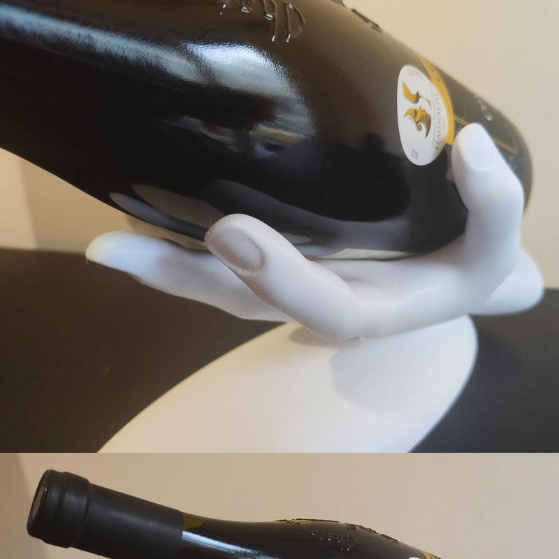 酒架 - 手作风3D打印模型|Hand – Wine Stand – 3D Print Model STL