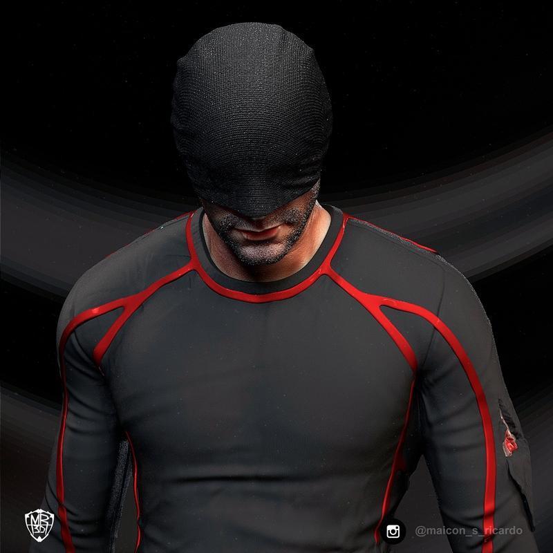 达拉斯·柯克斯角色3D打印模型|Daredevil – Charlie Cox fanart – Maicon Ricardo – 3D Print Model STL