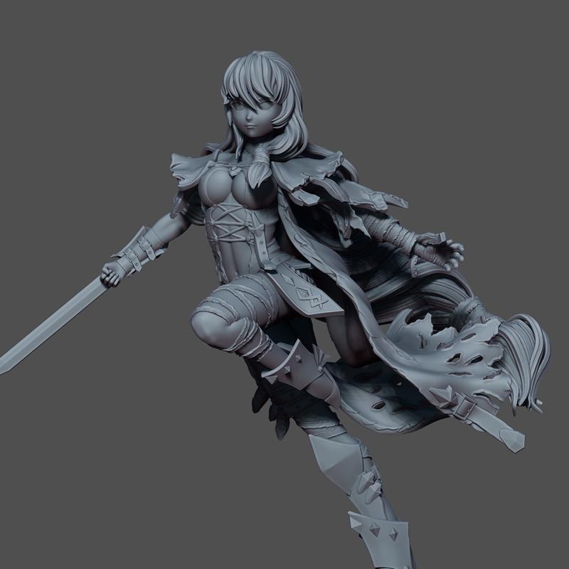 velvet crowe 3D打印模型|Velvet Crowe complete version – 3D Print Model STL