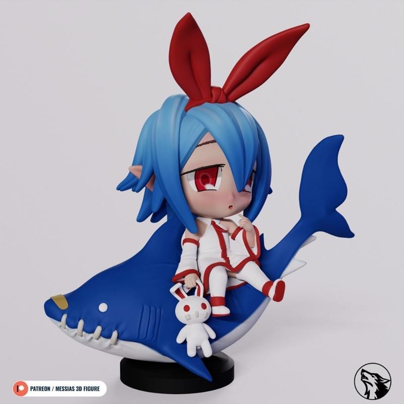 Chibi Pleinair – 3D打印模型|Chibi Pleinair – 3D Print Model STL